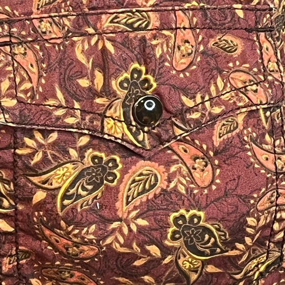 VTG Cody James Country Western Long Sleeve Paisley Pearl Snap Shirt L EUC - Picture 6 of 7